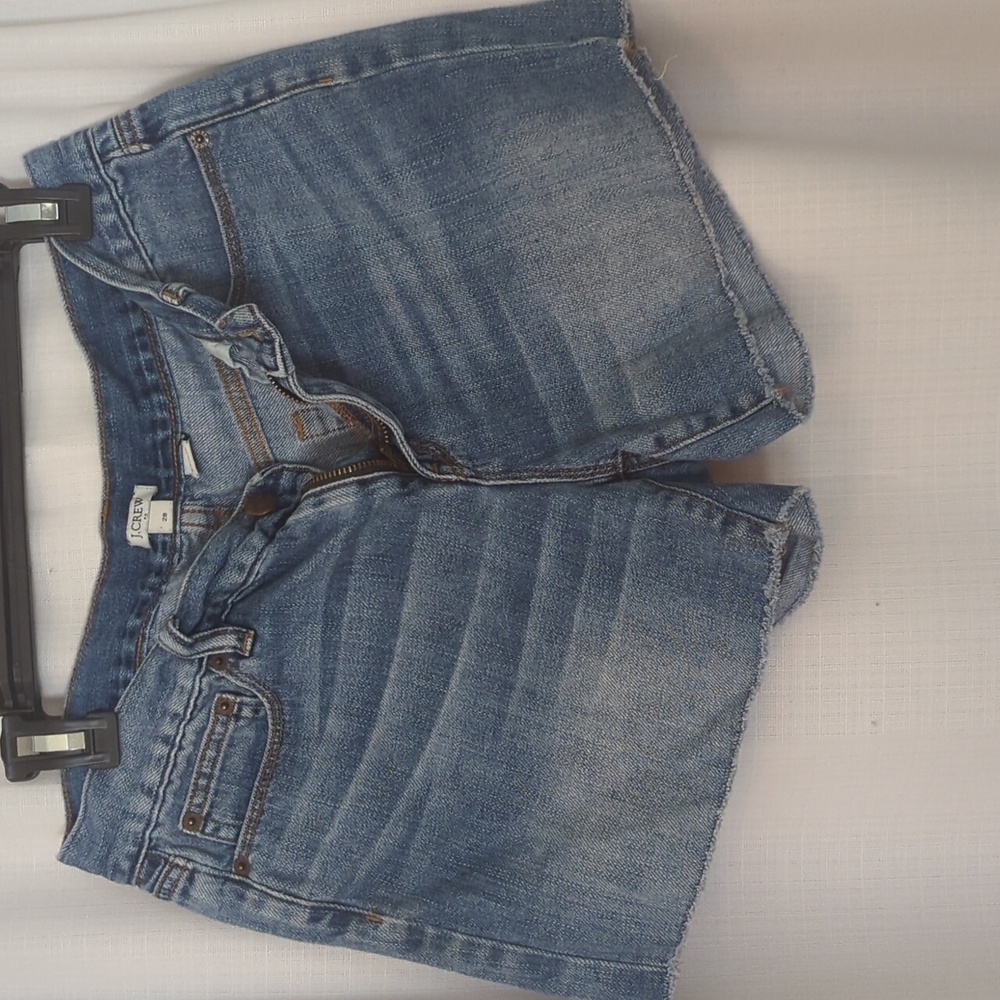 JCrew 3" distressed shorts
